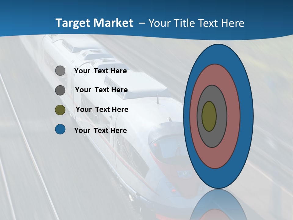 Diesel Commute Passenger PowerPoint Template