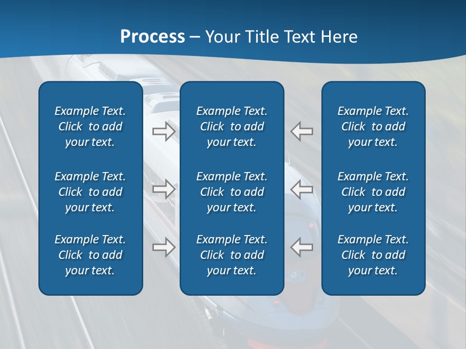 Diesel Commute Passenger PowerPoint Template