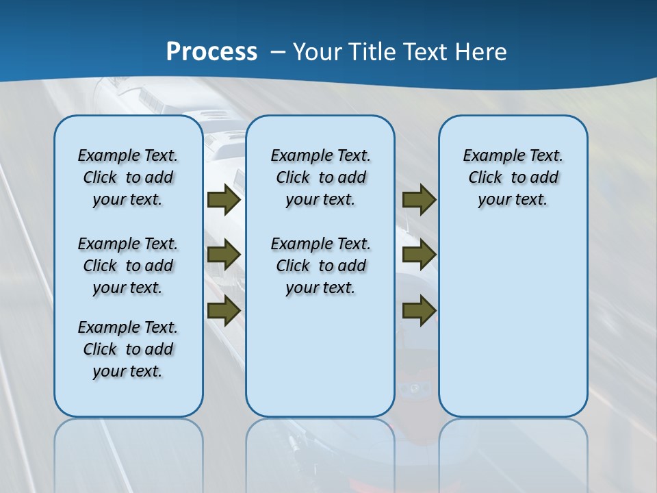 Diesel Commute Passenger PowerPoint Template