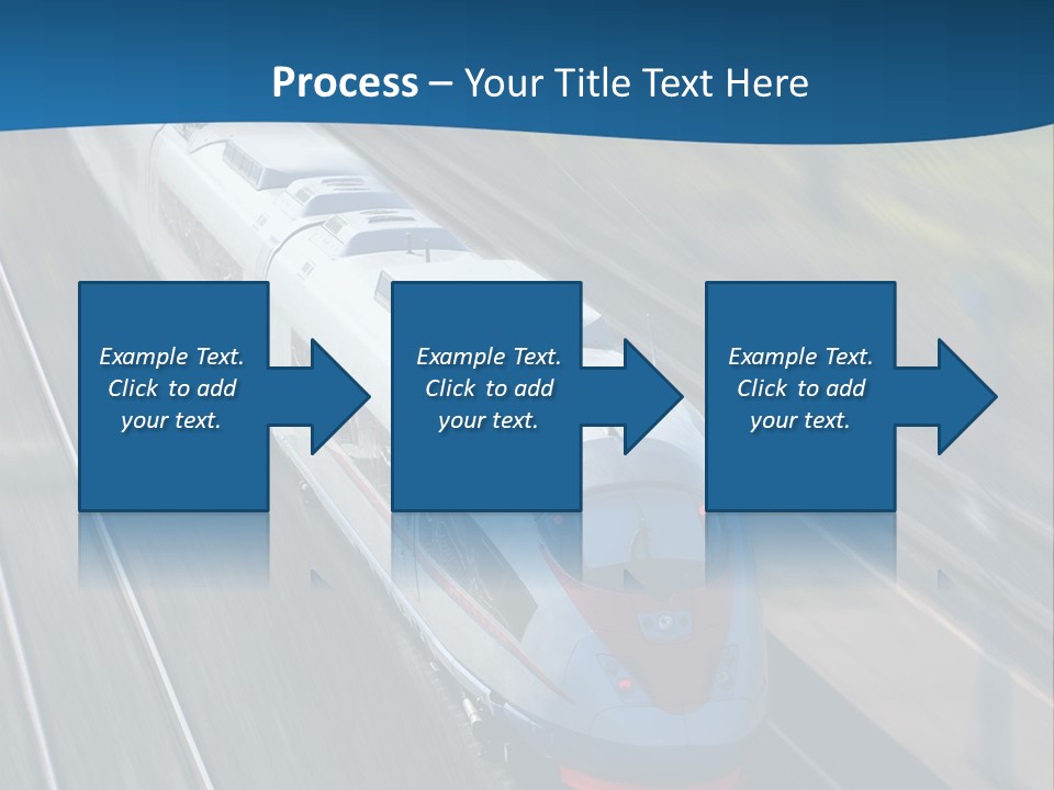 Diesel Commute Passenger PowerPoint Template