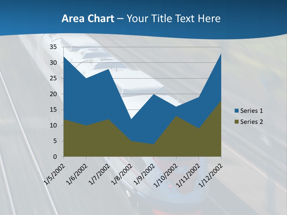 Diesel Commute Passenger PowerPoint Template