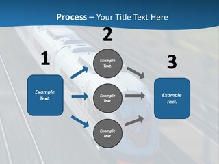 Diesel Commute Passenger PowerPoint Template