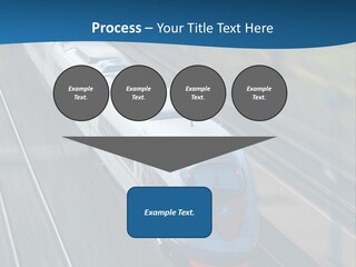 Diesel Commute Passenger PowerPoint Template