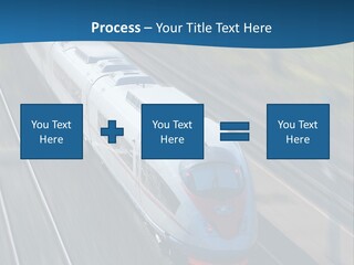 Diesel Commute Passenger PowerPoint Template