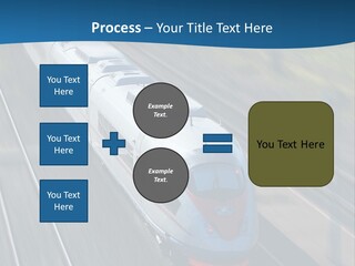 Diesel Commute Passenger PowerPoint Template