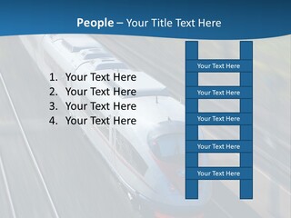 Diesel Commute Passenger PowerPoint Template