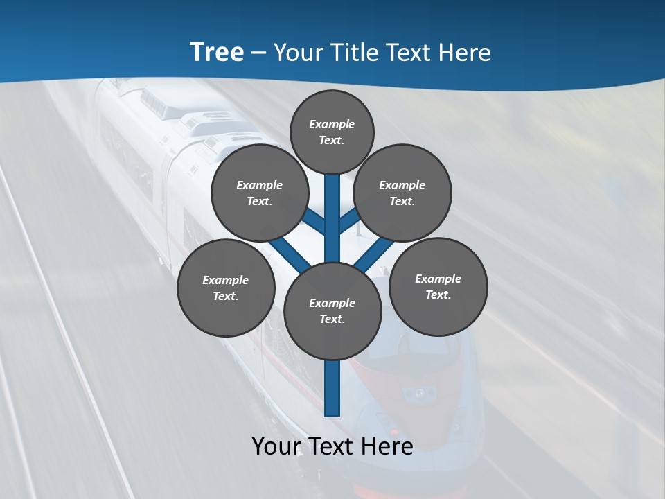 Diesel Commute Passenger PowerPoint Template
