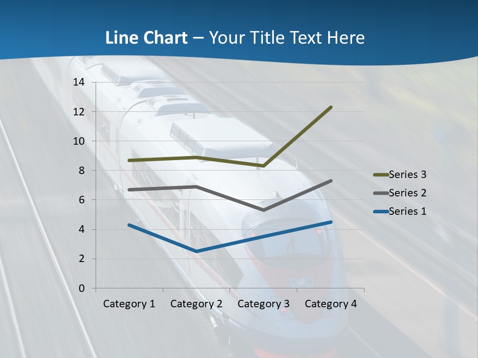 Diesel Commute Passenger PowerPoint Template