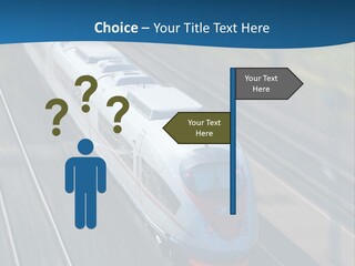 Diesel Commute Passenger PowerPoint Template