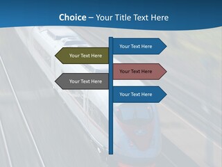Diesel Commute Passenger PowerPoint Template