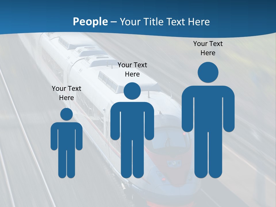 Diesel Commute Passenger PowerPoint Template