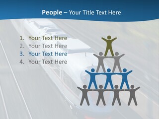 Diesel Commute Passenger PowerPoint Template