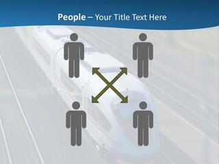 Diesel Commute Passenger PowerPoint Template