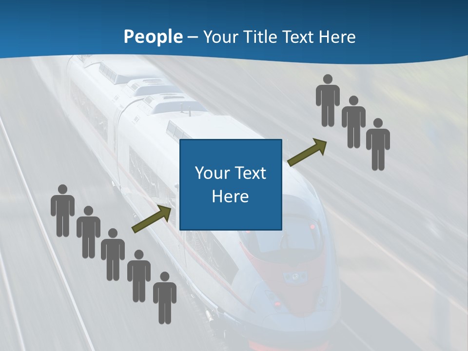 Diesel Commute Passenger PowerPoint Template