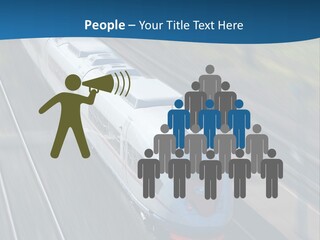 Diesel Commute Passenger PowerPoint Template