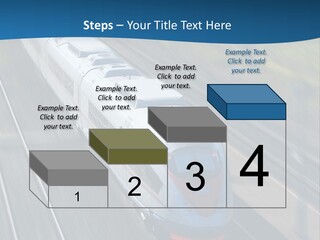 Diesel Commute Passenger PowerPoint Template
