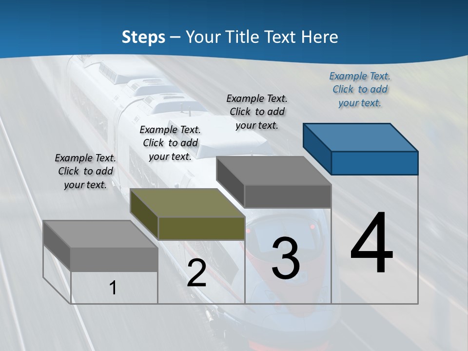 Diesel Commute Passenger PowerPoint Template