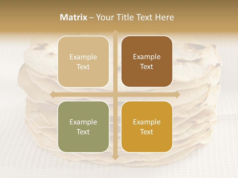 Bread Corn White PowerPoint Template