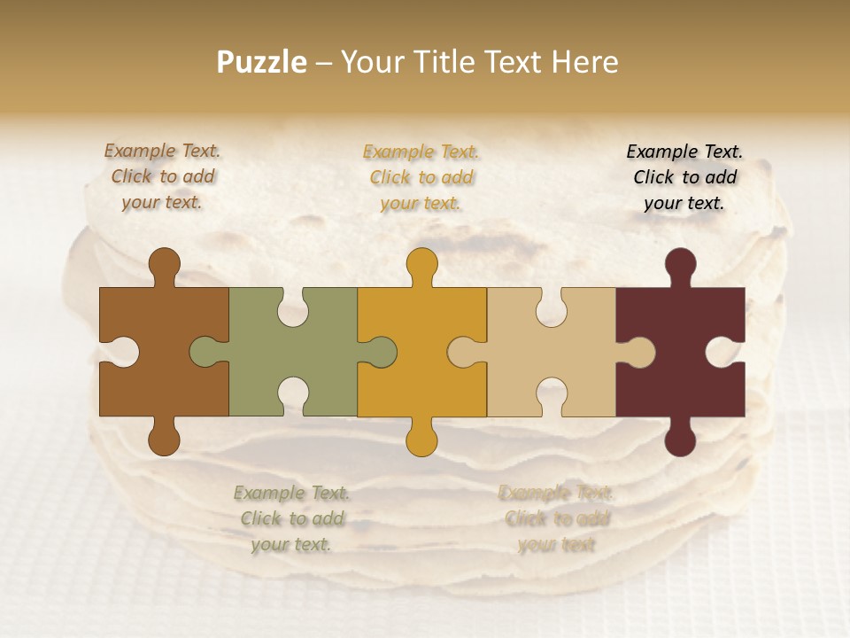 Bread Corn White PowerPoint Template