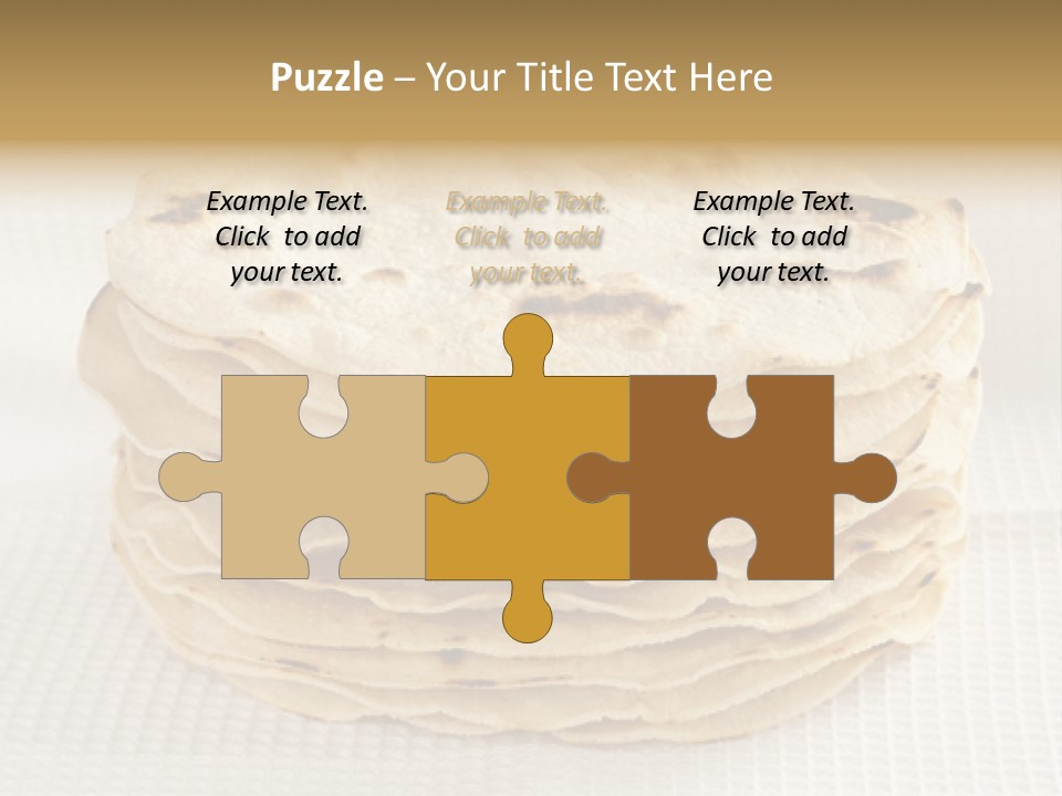 Bread Corn White PowerPoint Template