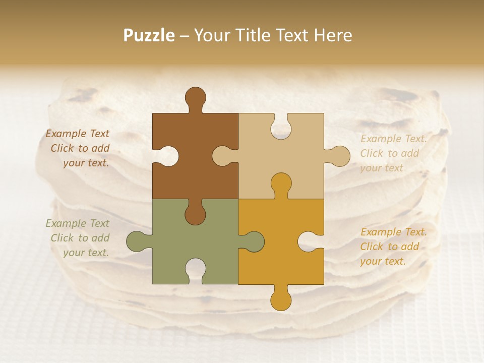 Bread Corn White PowerPoint Template