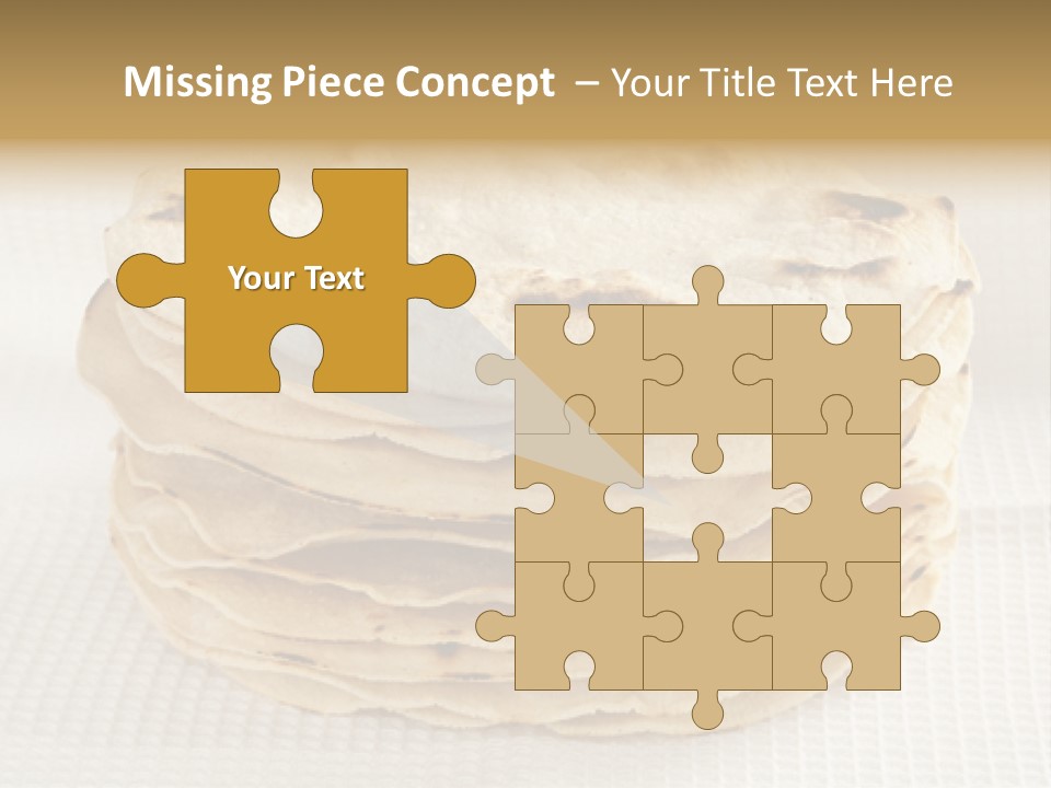 Bread Corn White PowerPoint Template