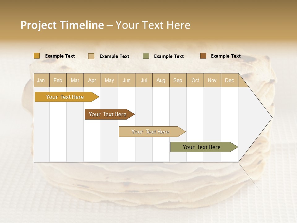 Bread Corn White PowerPoint Template