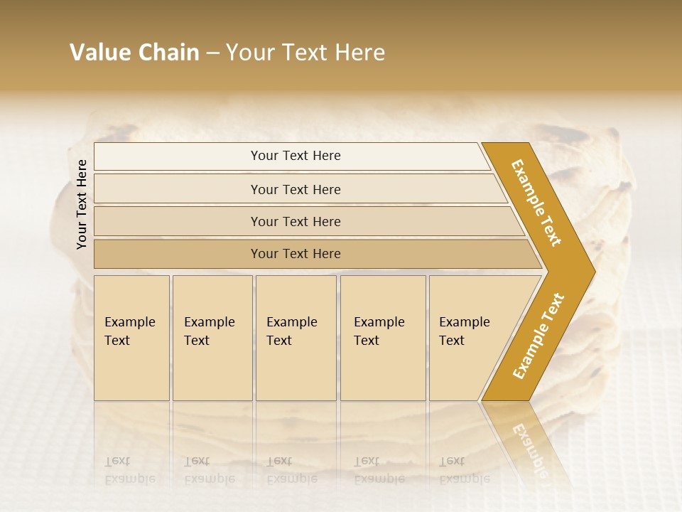 Bread Corn White PowerPoint Template