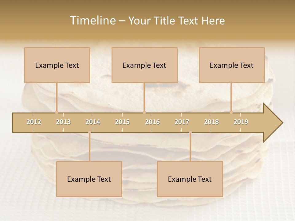 Bread Corn White PowerPoint Template