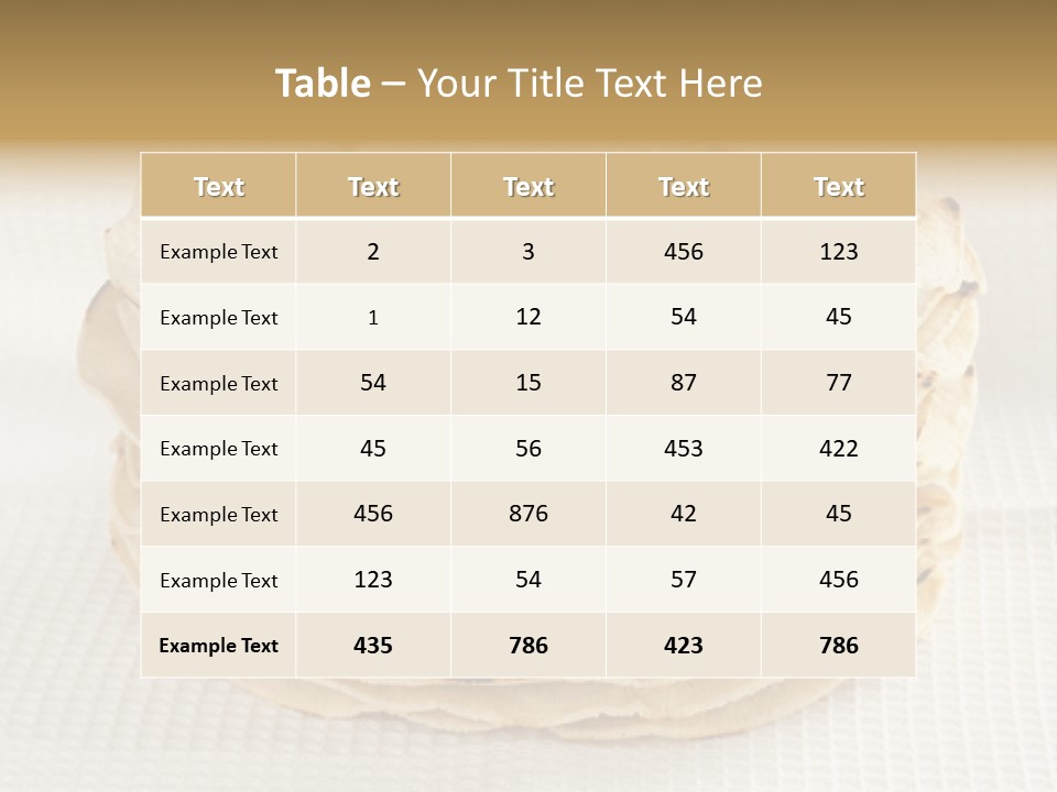 Bread Corn White PowerPoint Template