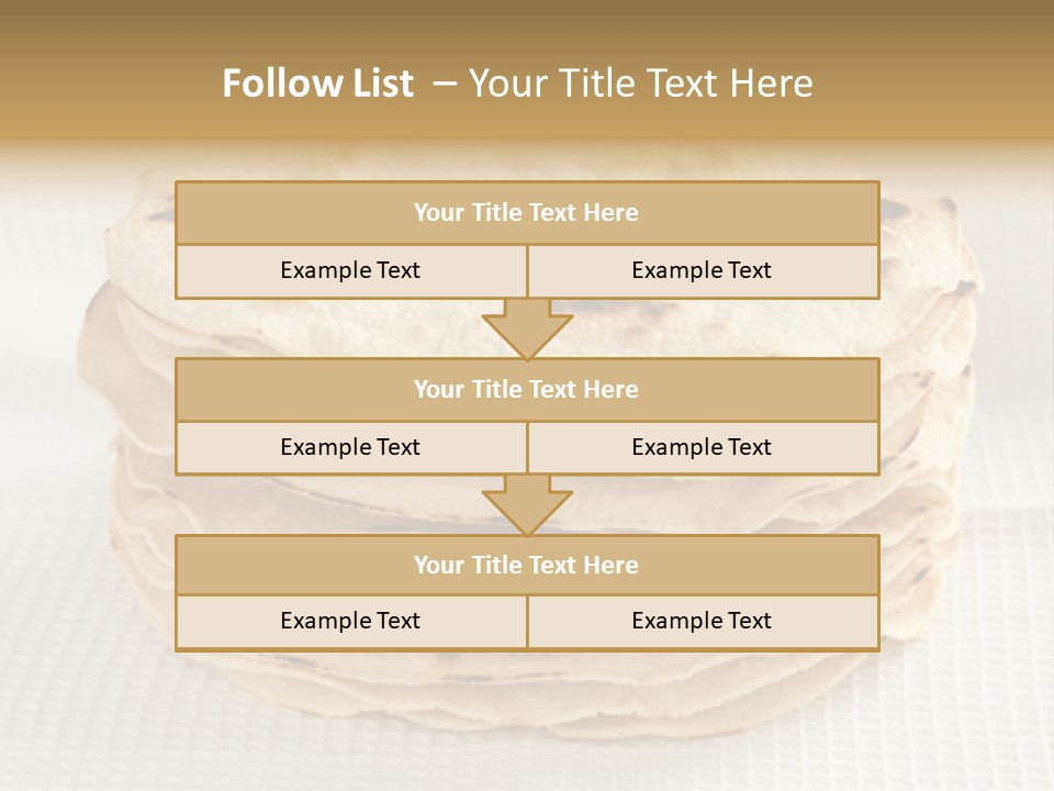 Bread Corn White PowerPoint Template