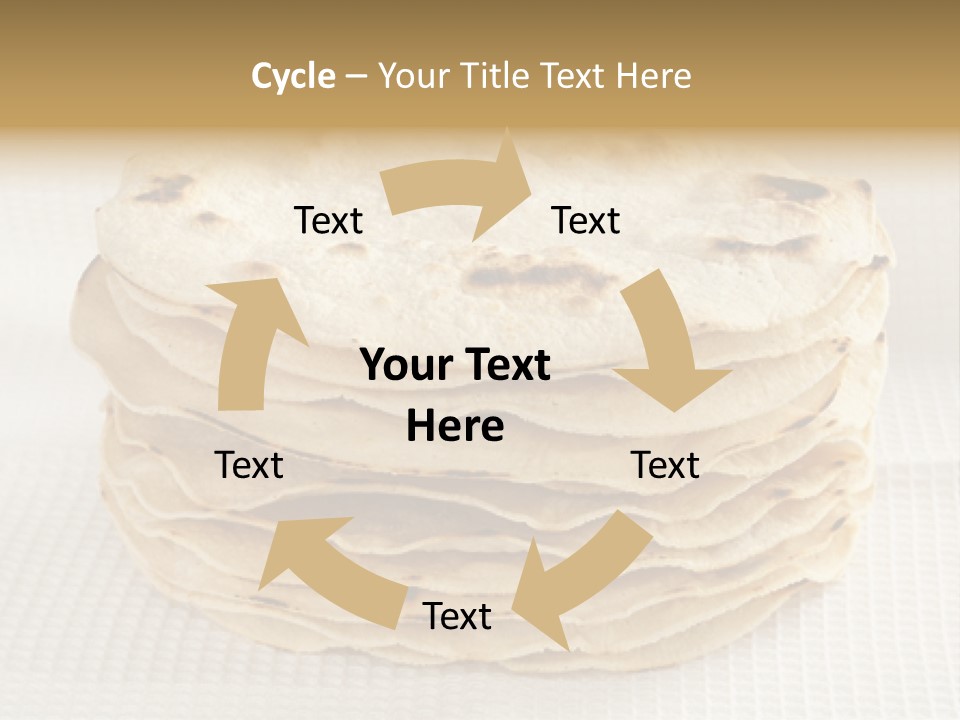 Bread Corn White PowerPoint Template