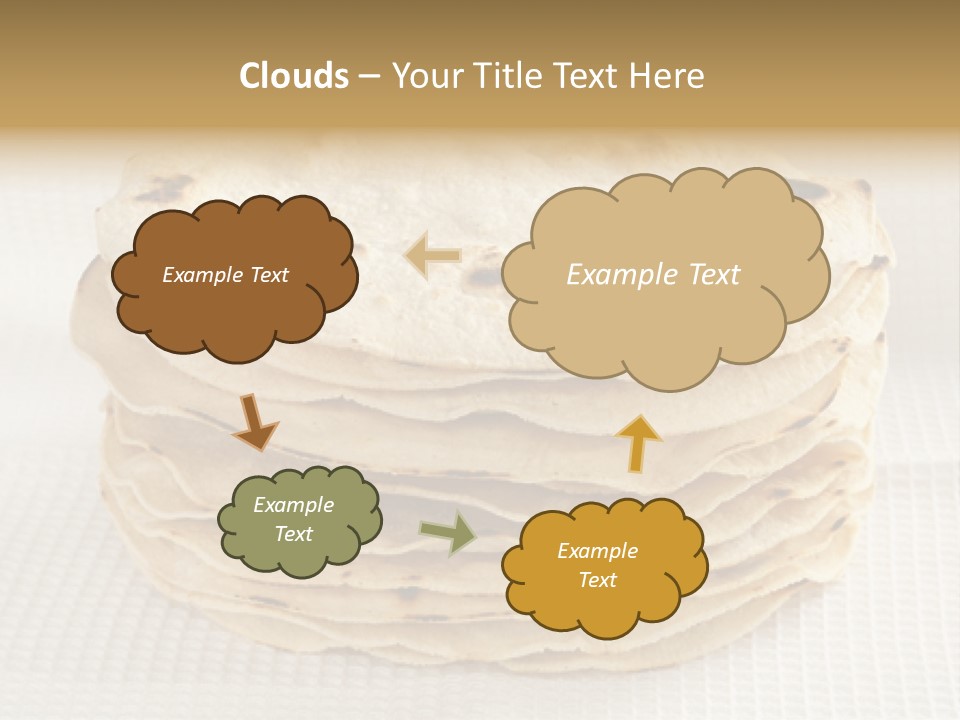 Bread Corn White PowerPoint Template