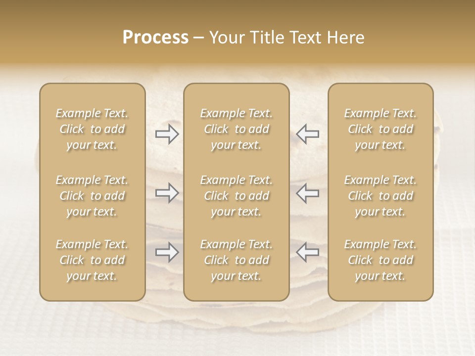 Bread Corn White PowerPoint Template