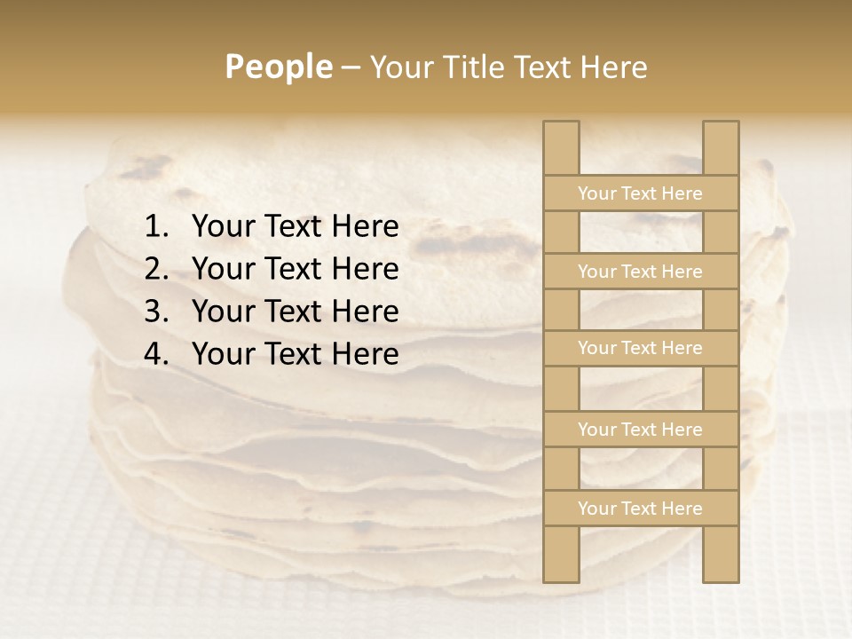 Bread Corn White PowerPoint Template