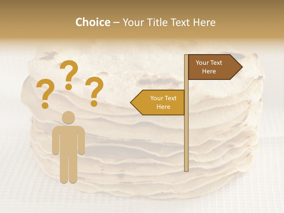 Bread Corn White PowerPoint Template