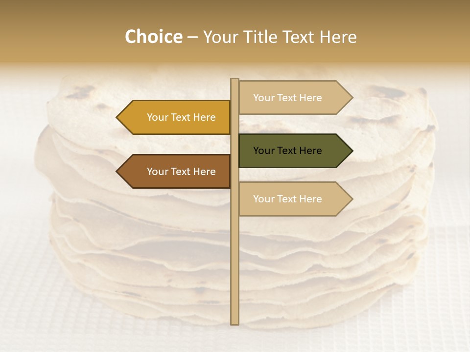 Bread Corn White PowerPoint Template