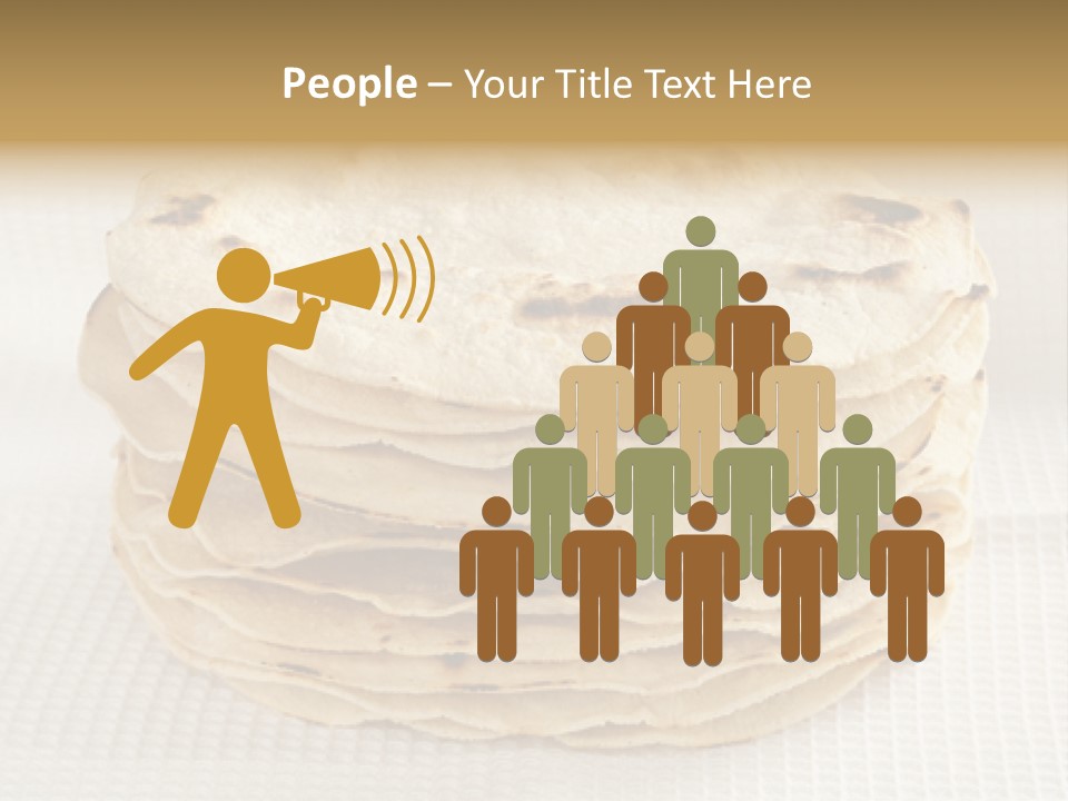 Bread Corn White PowerPoint Template