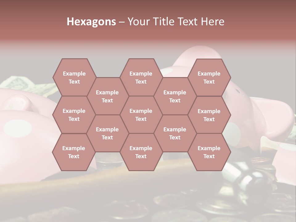 Bills Dollars Pennies PowerPoint Template