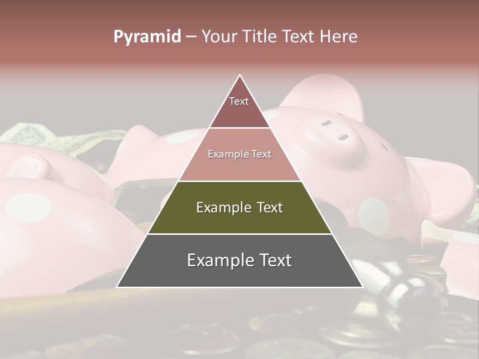 Bills Dollars Pennies PowerPoint Template