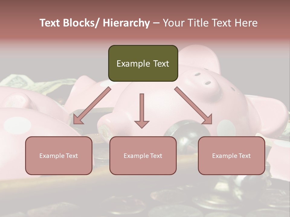 Bills Dollars Pennies PowerPoint Template