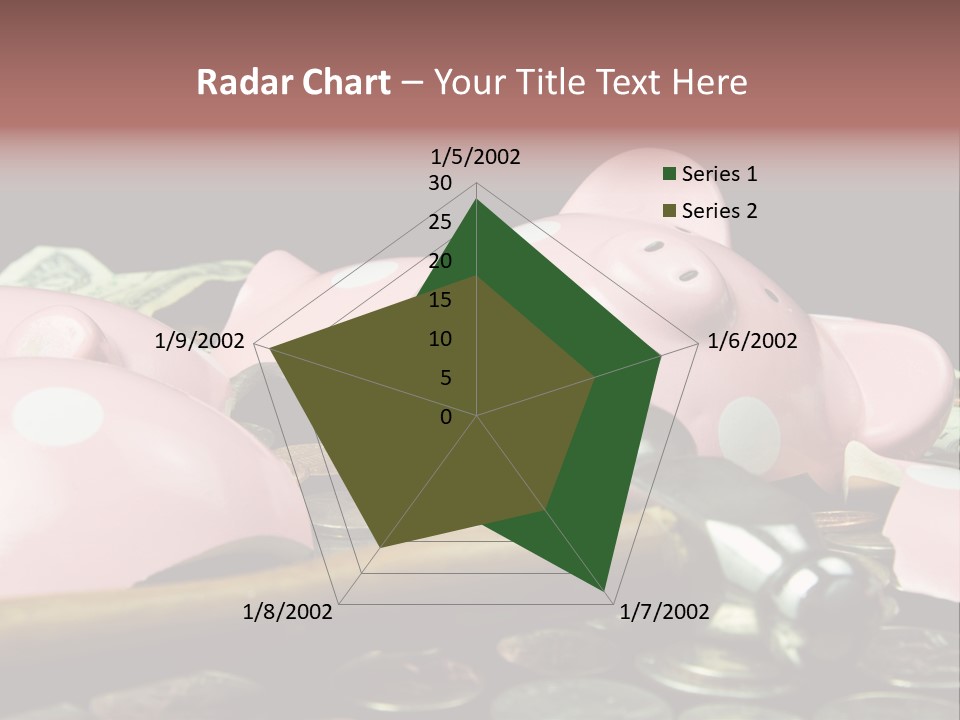 Bills Dollars Pennies PowerPoint Template
