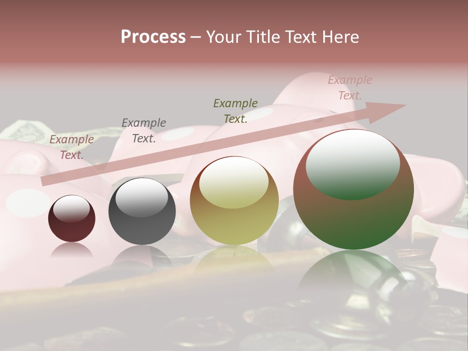 Bills Dollars Pennies PowerPoint Template