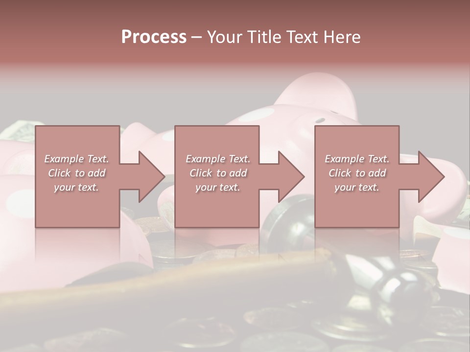 Bills Dollars Pennies PowerPoint Template