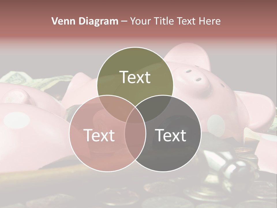 Bills Dollars Pennies PowerPoint Template