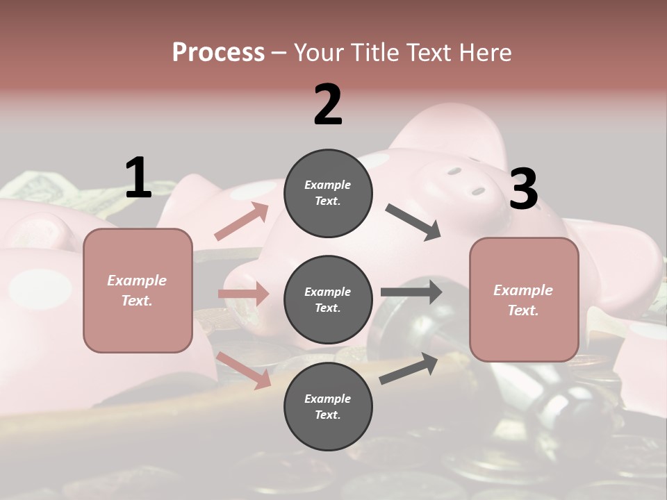 Bills Dollars Pennies PowerPoint Template