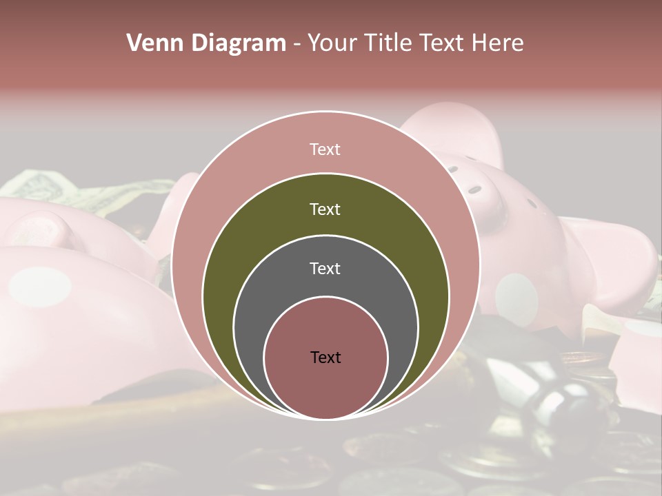 Bills Dollars Pennies PowerPoint Template