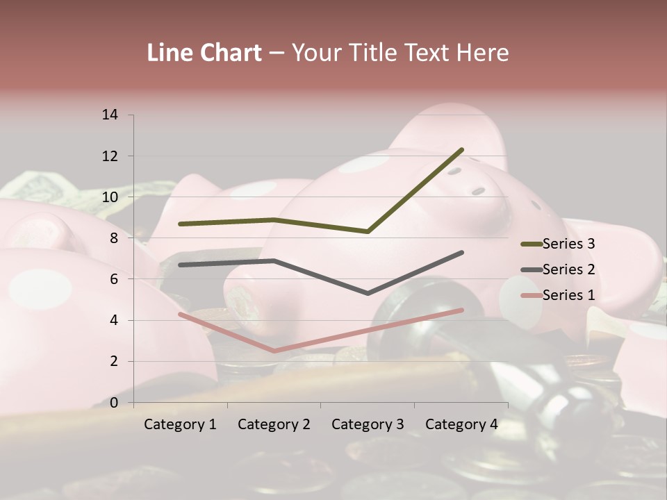 Bills Dollars Pennies PowerPoint Template