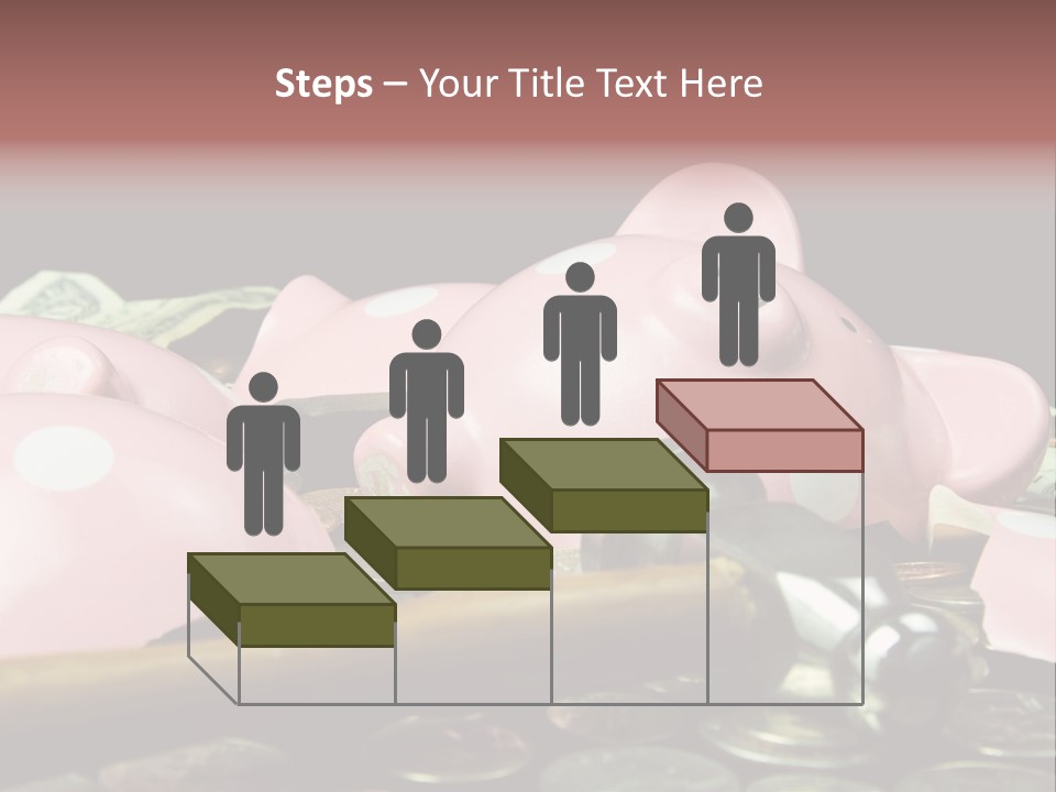 Bills Dollars Pennies PowerPoint Template