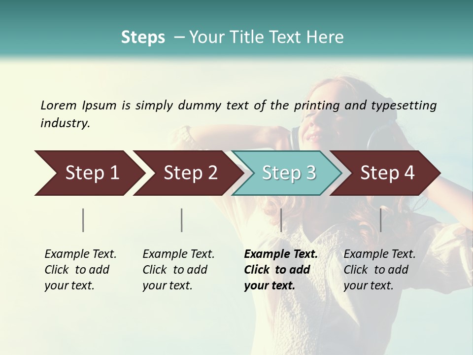 Joy Leisure Music PowerPoint Template